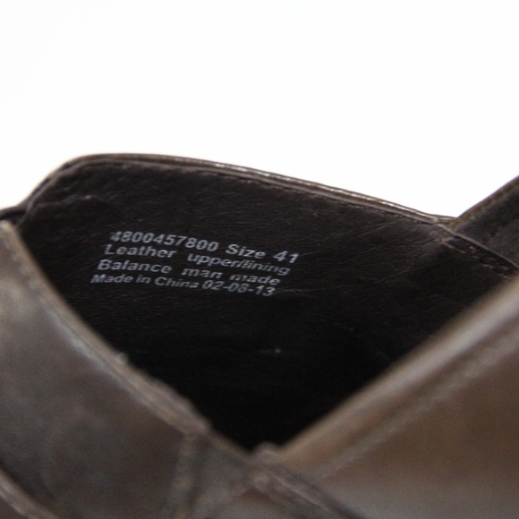 Dansko Brown Leather Clogs Women Shoe Chunky Heel Platform EU 41 - Picture 8 of 10